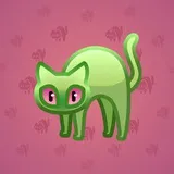 Scared Cat #3746 Scared Cat #3746