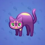 Scared Cat #3810