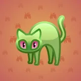 Scared Cat #4002