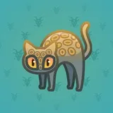 Scared Cat #4022