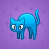 Scared Cat #4107