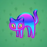 Scared Cat #4126 Scared Cat #4126