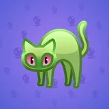 Scared Cat #4267 Scared Cat #4267