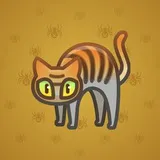 Scared Cat #4283