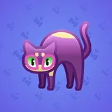 Scared Cat #4297