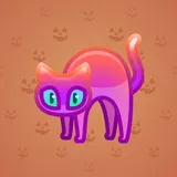 Scared Cat #4393