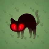 Scared Cat #4497