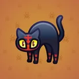 Scared Cat #4499