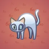 Scared Cat #4708