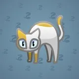 Scared Cat #4718