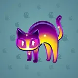 Scared Cat #4754