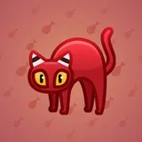 Scared Cat #4760