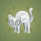 Scared Cat #4877