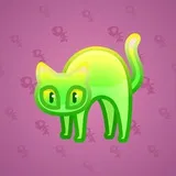 Scared Cat #490