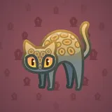 Scared Cat #4947