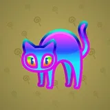 Scared Cat #4977