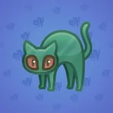 Scared Cat #5022