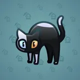 Scared Cat #5041
