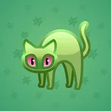 Scared Cat #5223 Scared Cat #5223