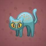 Scared Cat #5279