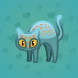 Scared Cat #5324