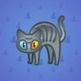 Scared Cat #5393