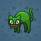 Scared Cat #5394 Scared Cat #5394