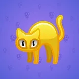 Scared Cat #5415 Scared Cat #5415