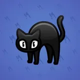 Scared Cat #5466