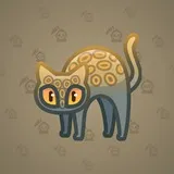 Scared Cat #5708