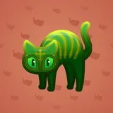 Scared Cat #5712