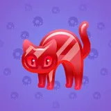 Scared Cat #5844