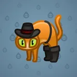 Scared Cat #5887
