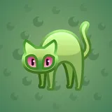 Scared Cat #5971