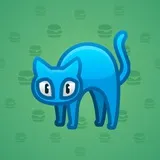 Scared Cat #6006