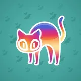 Scared Cat #6055