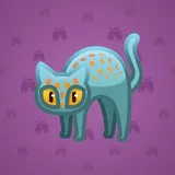 Scared Cat #6071