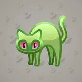 Scared Cat #6128 Scared Cat #6128