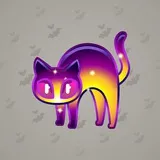 Scared Cat #6371