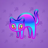Scared Cat #6492 Scared Cat #6492