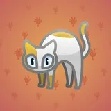 Scared Cat #6544
