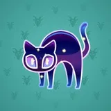 Scared Cat #6647 Scared Cat #6647