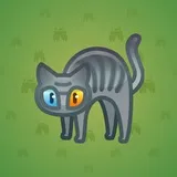 Scared Cat #6719