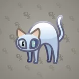 Scared Cat #6787 Scared Cat #6787