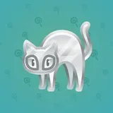 Scared Cat #6821