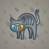 Scared Cat #6842