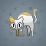 Scared Cat #6910