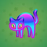 Scared Cat #6943