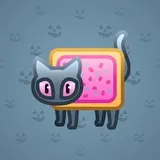 Scared Cat #7014 Scared Cat #7014