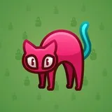 Scared Cat #7067 Scared Cat #7067